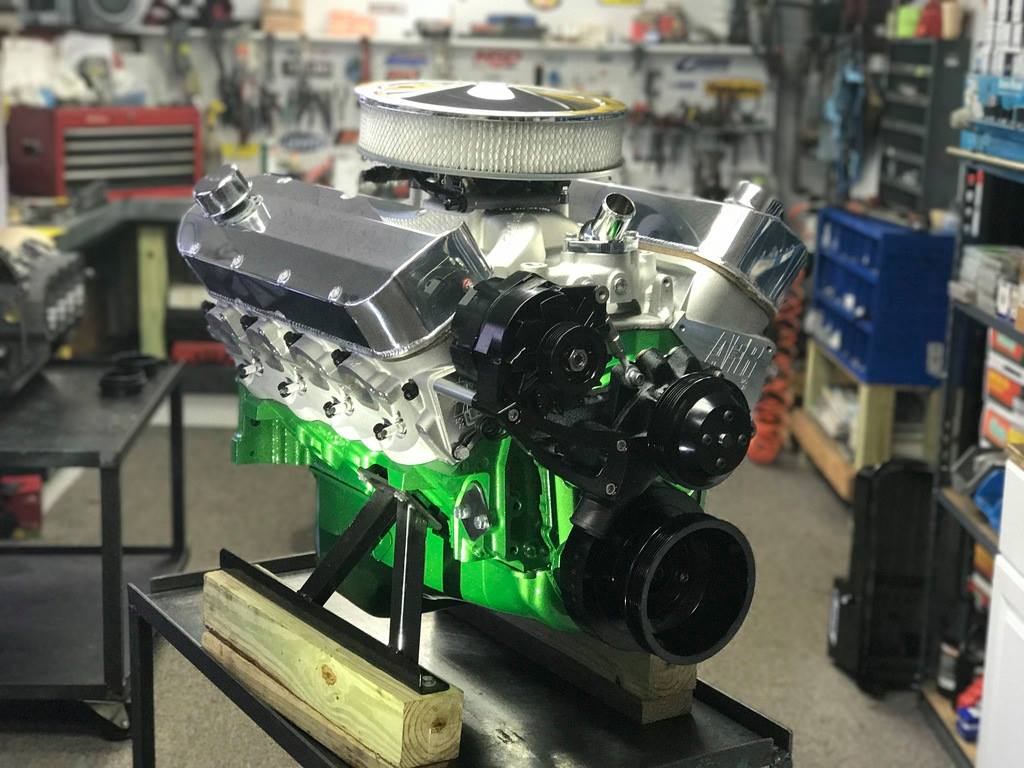 Fuel Injected 540CI BBC Airboat Engine 700HP performance aluminum head engi...