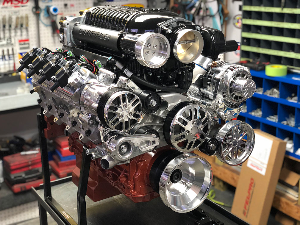 Supercharged 427CI 1000HP LSX Crate Engine Proformance Unlimited.